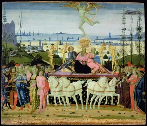 Rakkauden riemuvoitto, innoittajana Petrarcan "Trionfi" (1304-74)